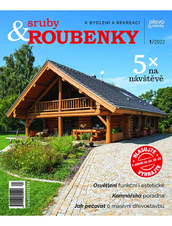 Časopis sruby&ROUBENKY 1/2022